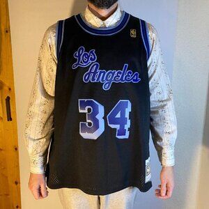 NBA LA Lakers Shaquille O'Neal 96-97 Swingman throwback Jersey Mitchell & Ness